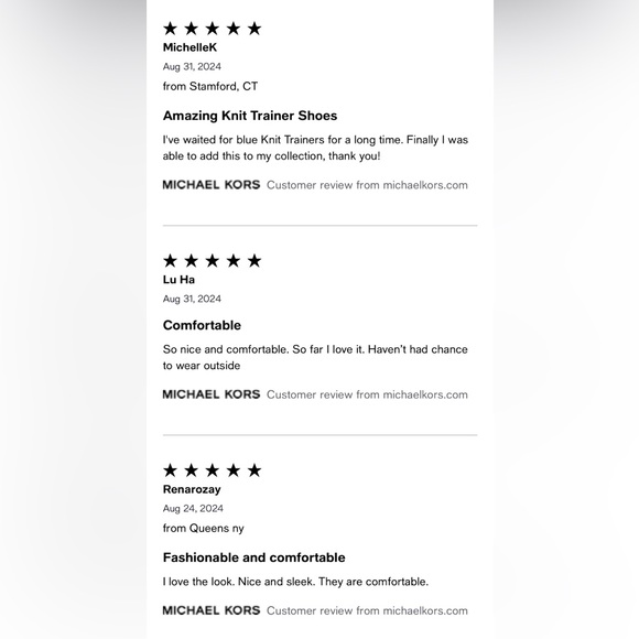 Women’s Michael Kors Willis Metallic Stretch Knit Trainer size 10 - Picture 9 of 12